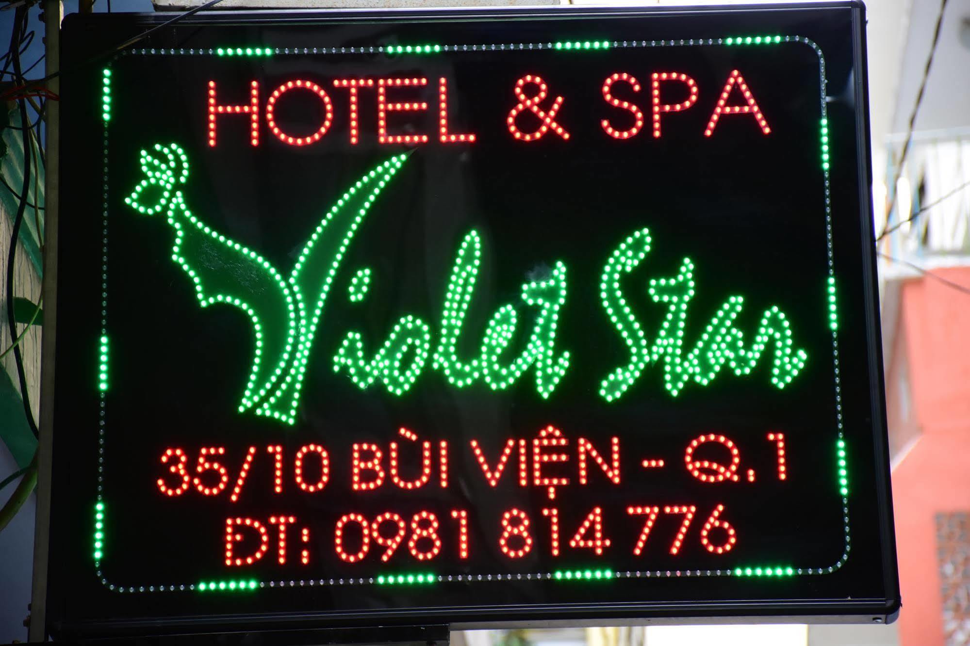Violet Star Hotel And Spa Хошимін Екстер'єр фото
